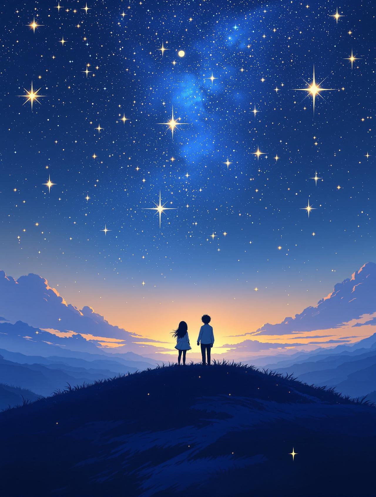 星辰密语 - yy漫画连载作品封面